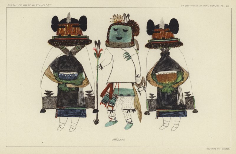 Ahulani (litografia a colori) da American School
