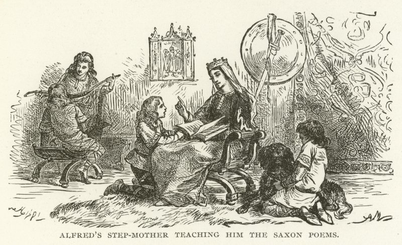 La matrigna di Alfredo gli insegna i Poemi Sassoni da American School