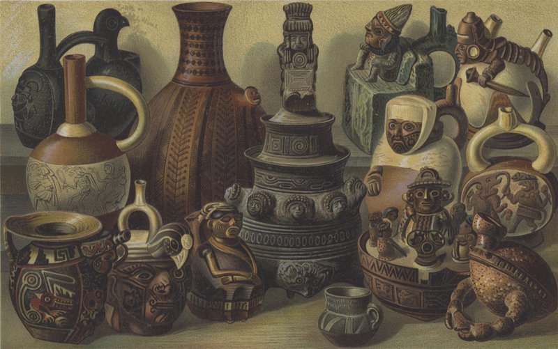 Antica ceramica americana da American School