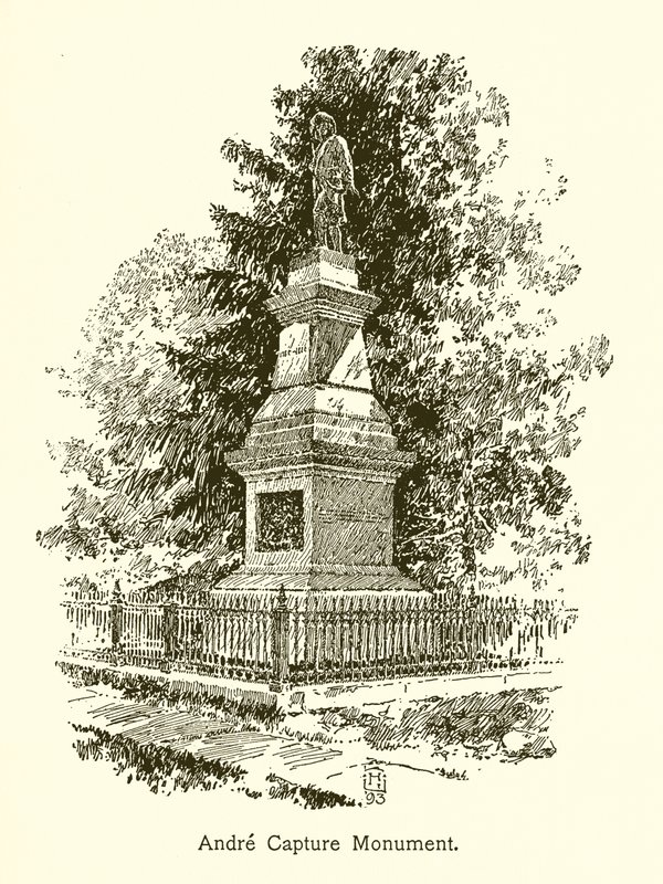 Monumento della Cattura di Andre, West Point da American School