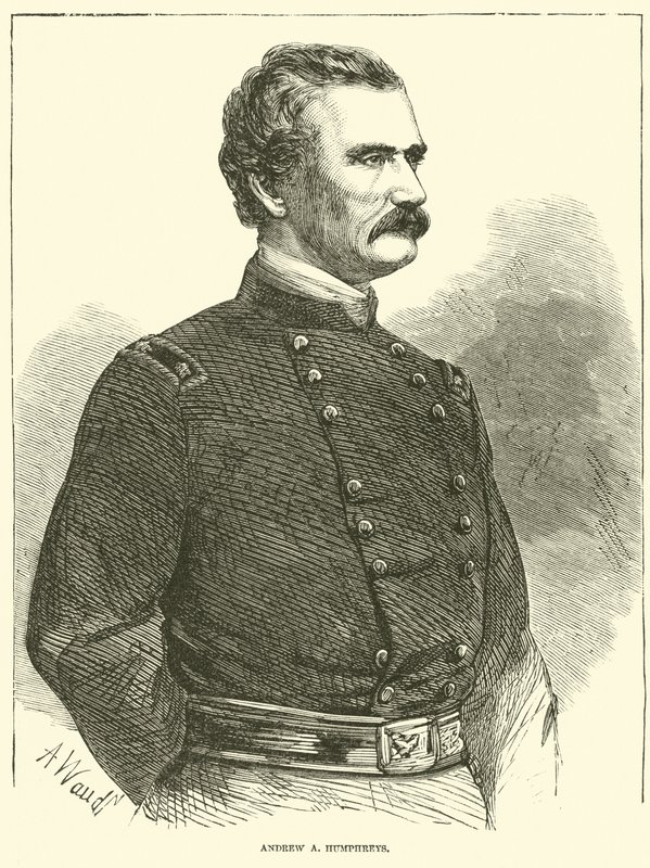 Andrew A Humphreys, agosto 1863 da American School