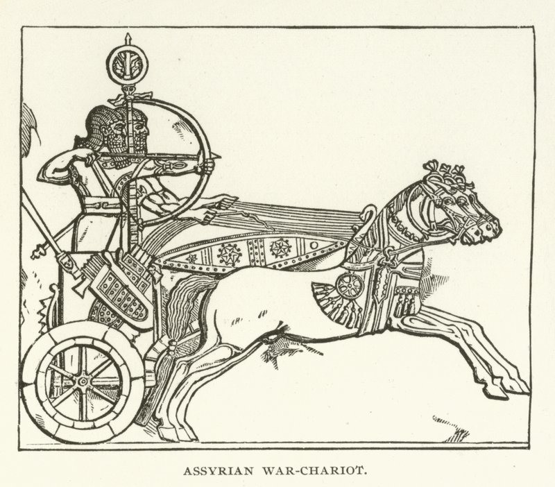 Carro da Guerra Assiro da American School