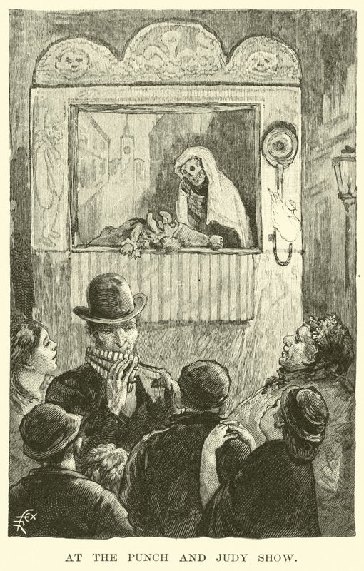 Alla Spettacolo di Punch e Judy da American School