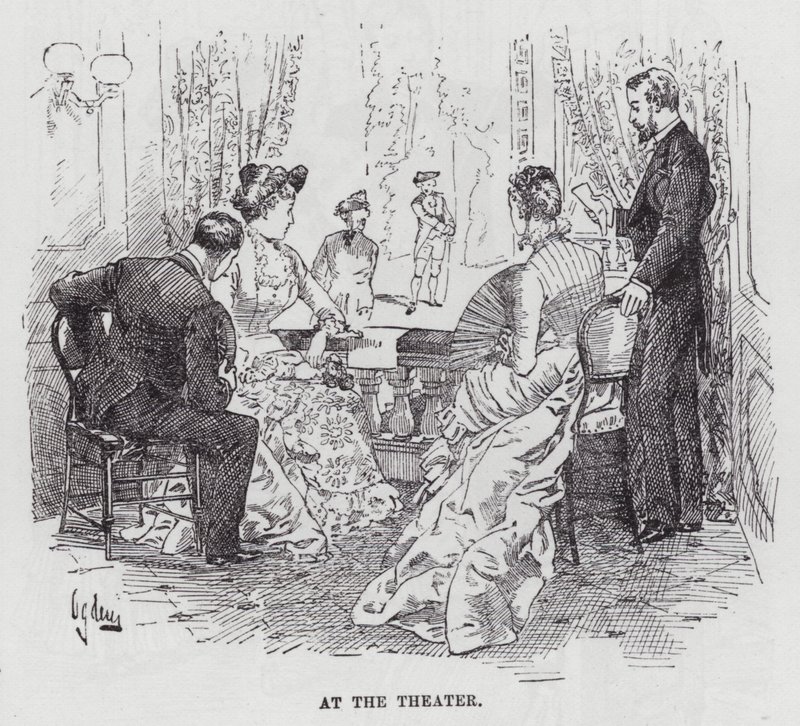 A Teatro (incisione) da American School