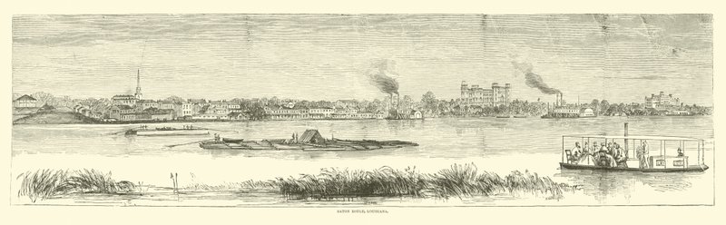 Baton Rouge, Louisiana, agosto 1862 da American School