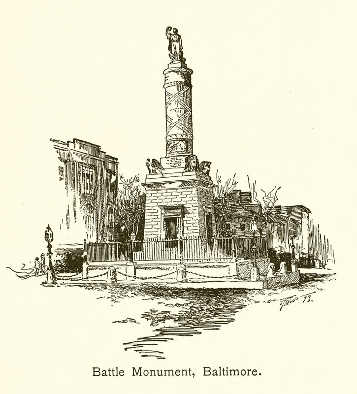 Monumento della Battaglia, Baltimora da American School
