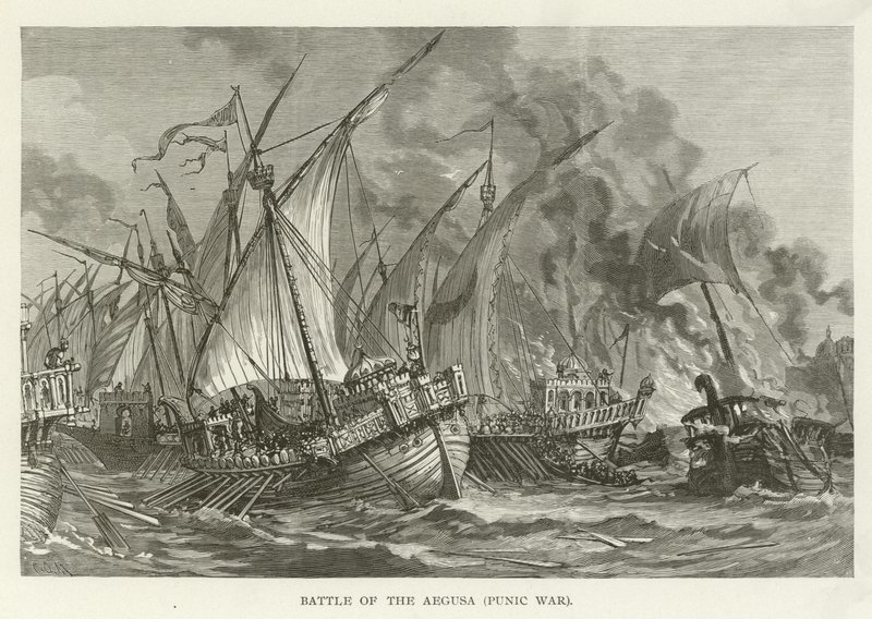 Battaglia delle Egadi, Prima guerra punica, 241 a.C. da American School