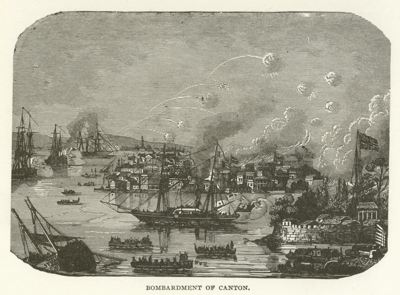 Bombardamento di Canton da American School