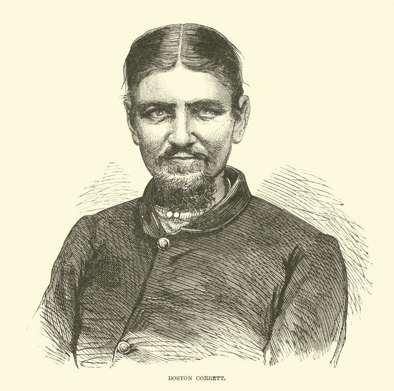 Boston Corbett, aprile 1865 da American School