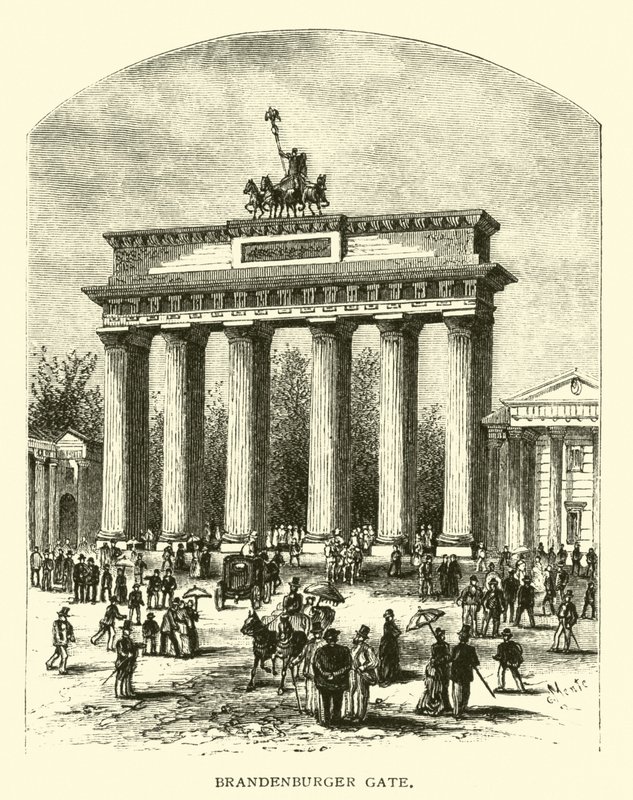 Porta di Brandeburgo da American School