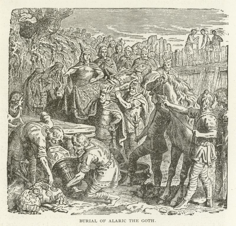 Sepoltura di Alarico il Goto da American School