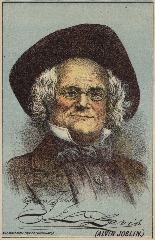 Ritratto di C L Davis (Alvin Joslin) da American School