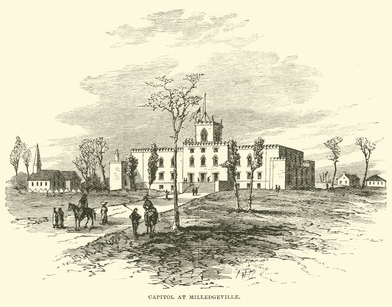 Campidoglio a Milledgeville, novembre 1864 da American School
