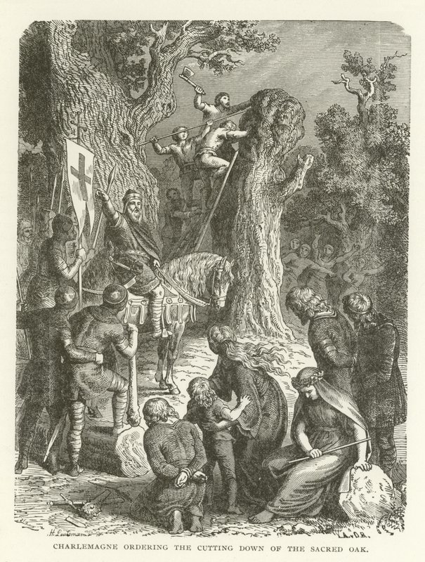 Carlo Magno ordina l