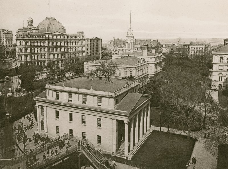 City Hall Park, N.Y da American School