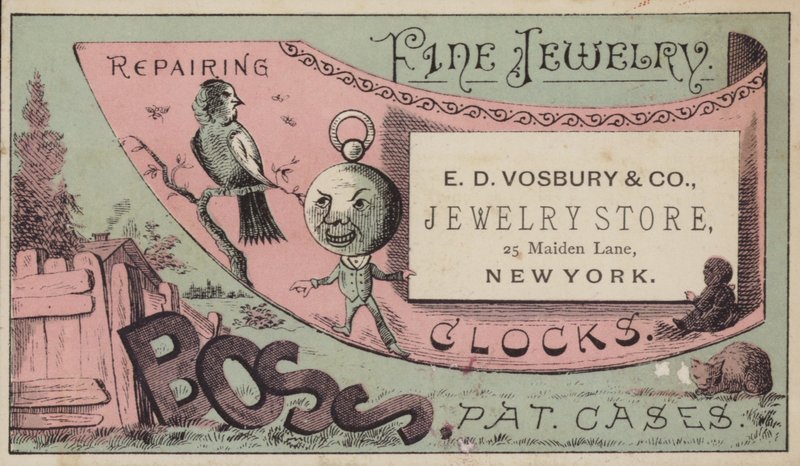 Orologio con faccia da American School