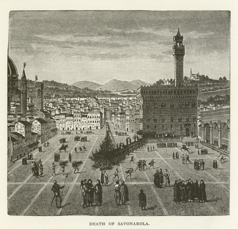 Morte di Savonarola da American School