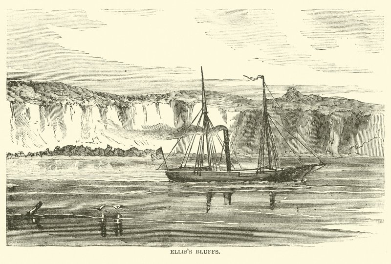 Elliss Bluffs, maggio 1862 da American School