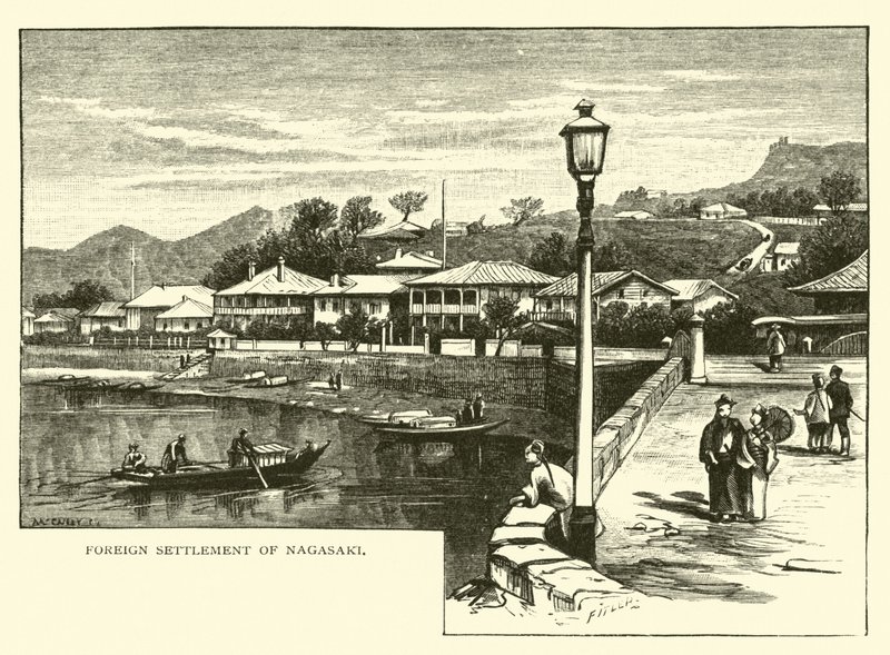 Insediamento straniero di Nagasaki da American School