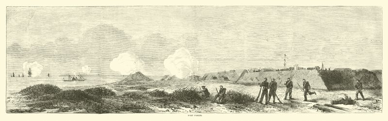 Fort Fisher, dicembre 1864 da American School