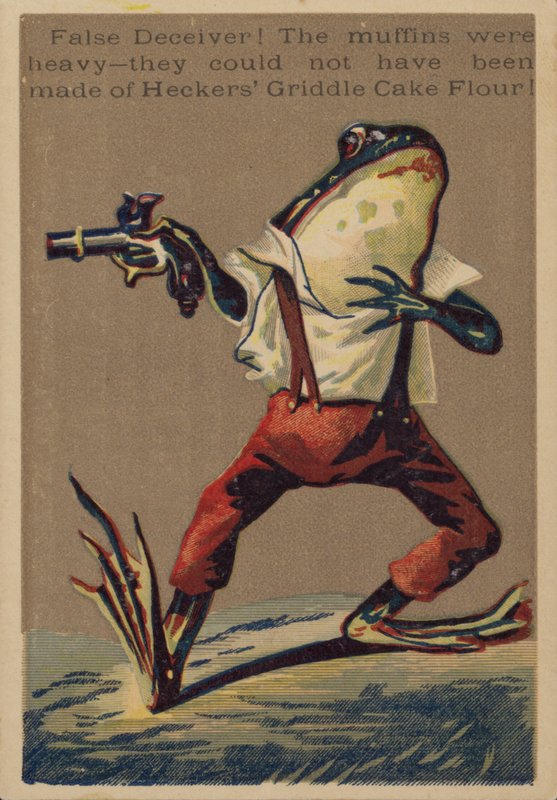 Rana con pistola da American School