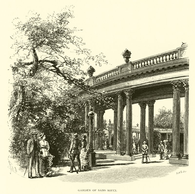 Giardino di Sans Souci da American School