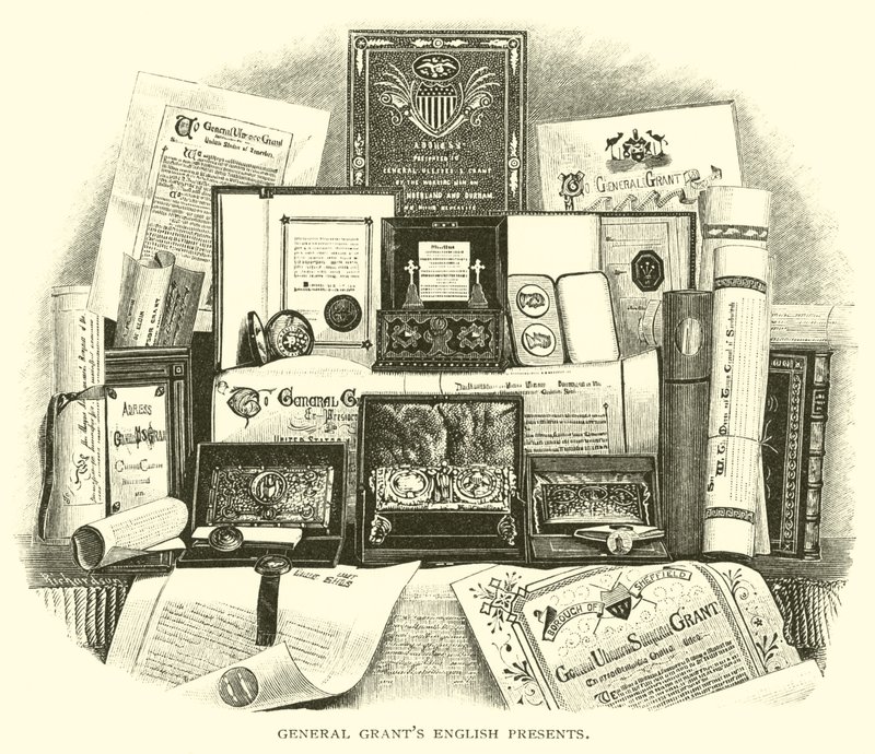 Regali inglesi del generale Grant da American School