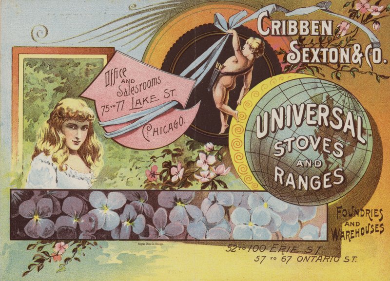 Ragazza e cherubino da American School