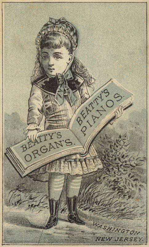 Ragazza con libro da American School