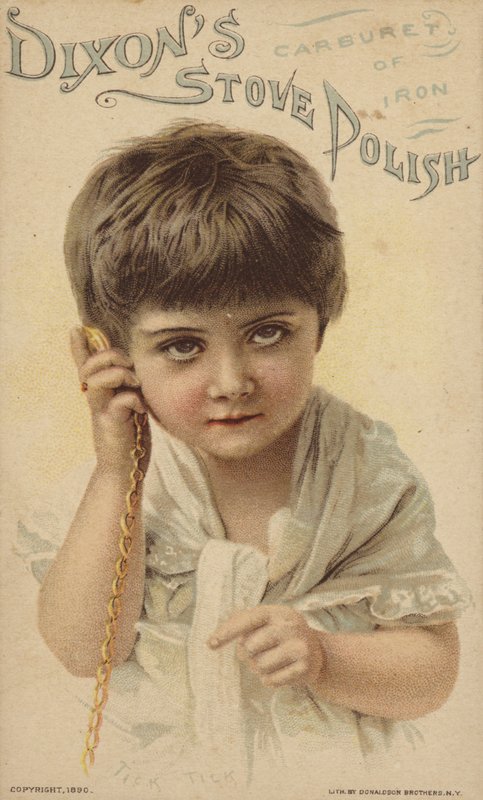 Ragazza con orologio da tasca da American School
