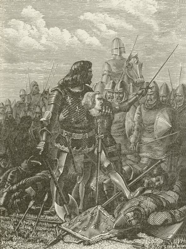 Enrico V alla battaglia di Agincourt da American School
