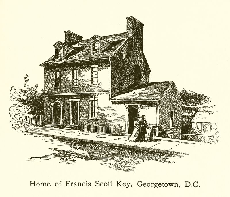 Casa di Francis Scott Key, Georgetown, D.C. da American School