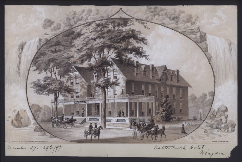 Hotel Kaltenbach, Niagara, New York, USA, c1897 da American School
