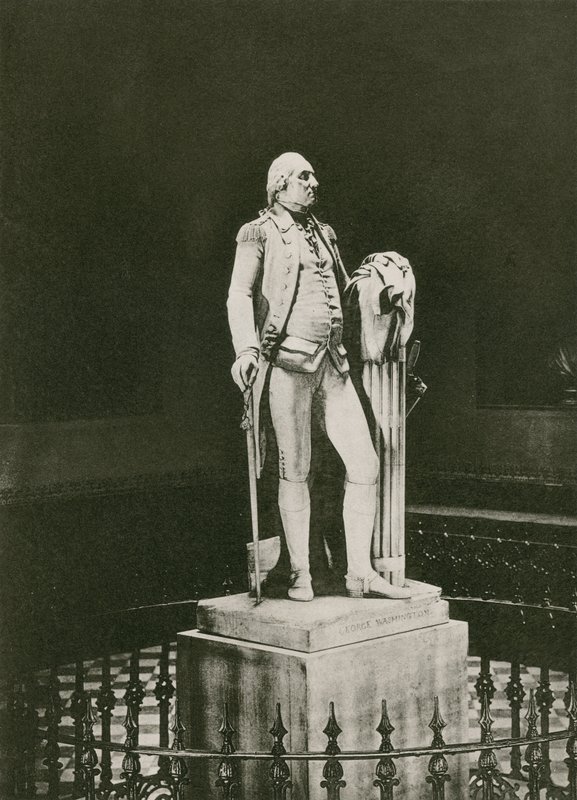 Statua di George Washington di Hudson da American School