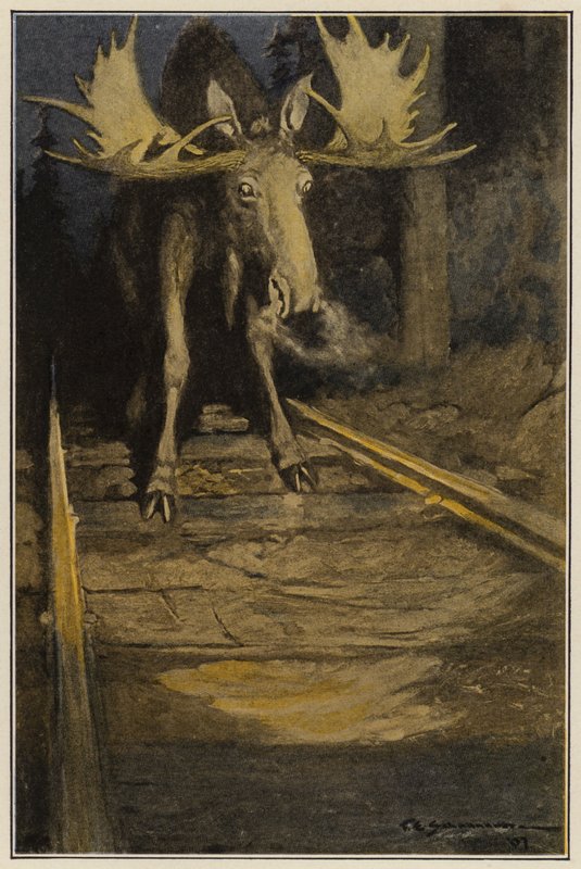 Illustrazione per Giorni di riposo e altre divagazioni (litografia a colori) da American School