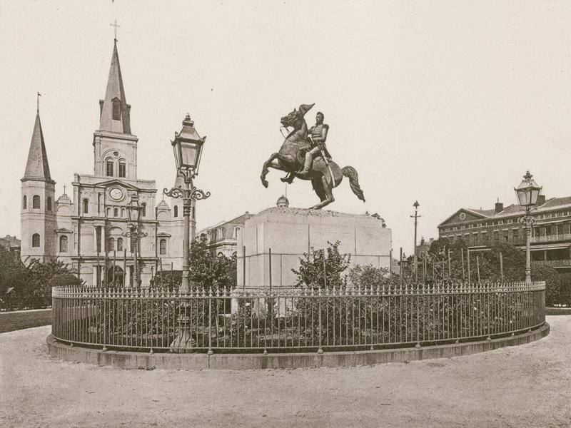 Piazza Jackson, New Orleans da American School