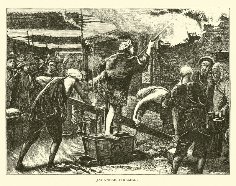 Pompieri giapponesi da American School