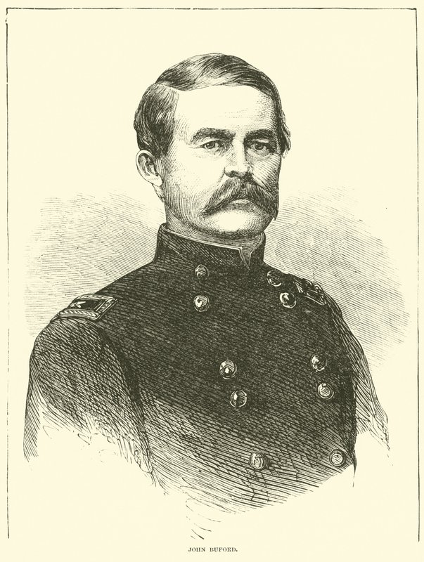 John Buford, luglio 1863 da American School