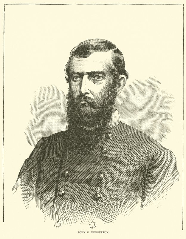 John C. Pemberton, maggio 1863 da American School