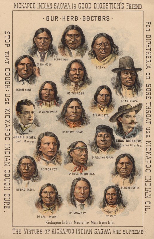 Medici Indiani Kickapoo da American School