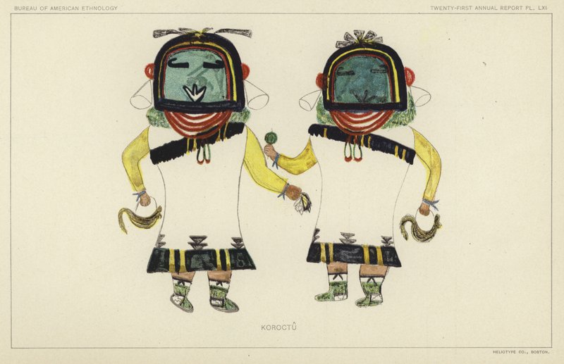 Koroctu (litografia a colori) da American School