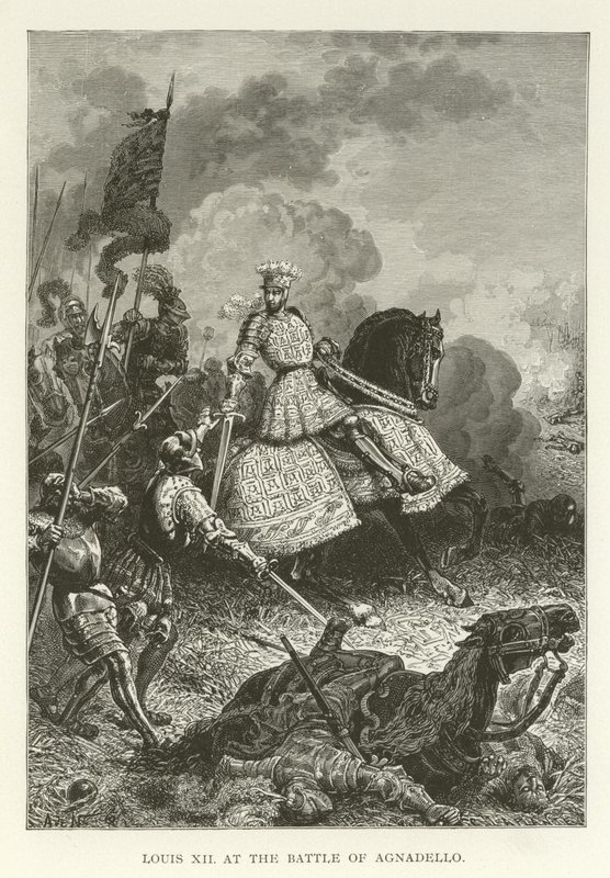 Luigi XII alla Battaglia di Agnadello da American School