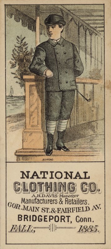 Uomo in pantaloni da equitazione con bastone da American School