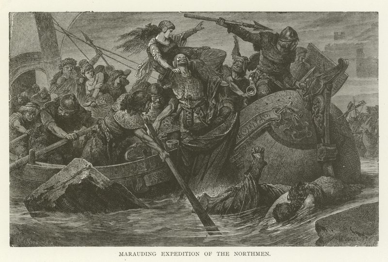 Spedizione di saccheggio dei Normanni da American School