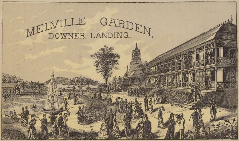 Melville Garden, Downer Landing da American School