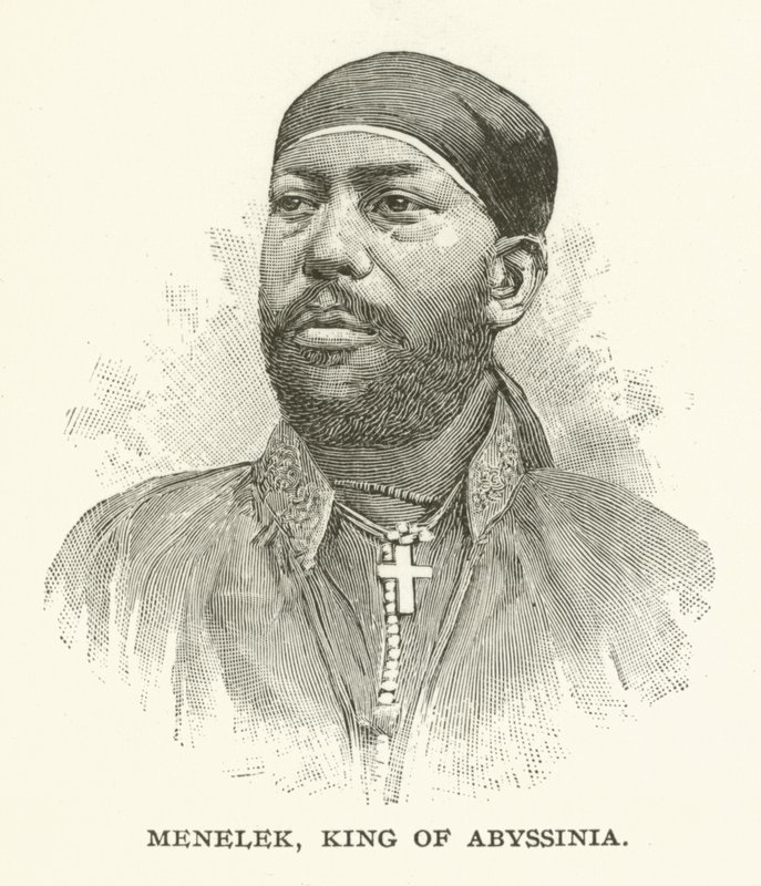 Menelik, Re di Abissinia da American School