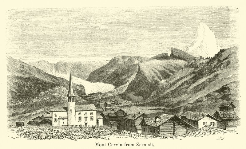 Monte Cervino da Zermalt da American School