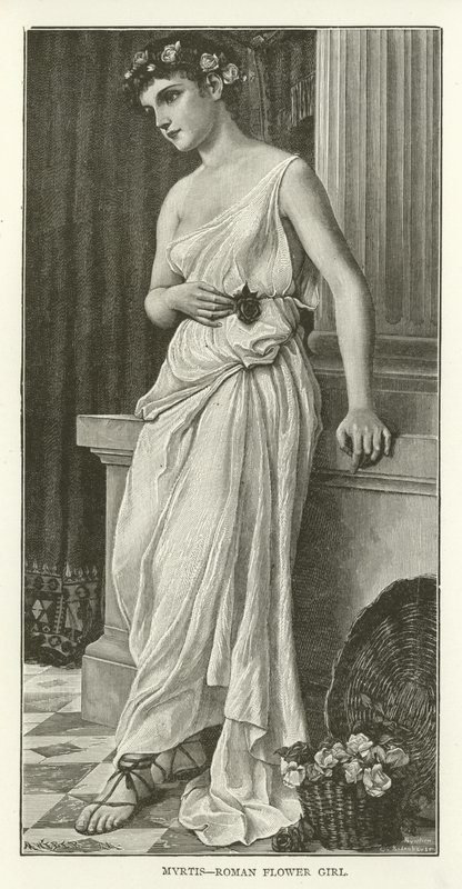 Myrtis, Fanciulla Romana dei Fiori da American School