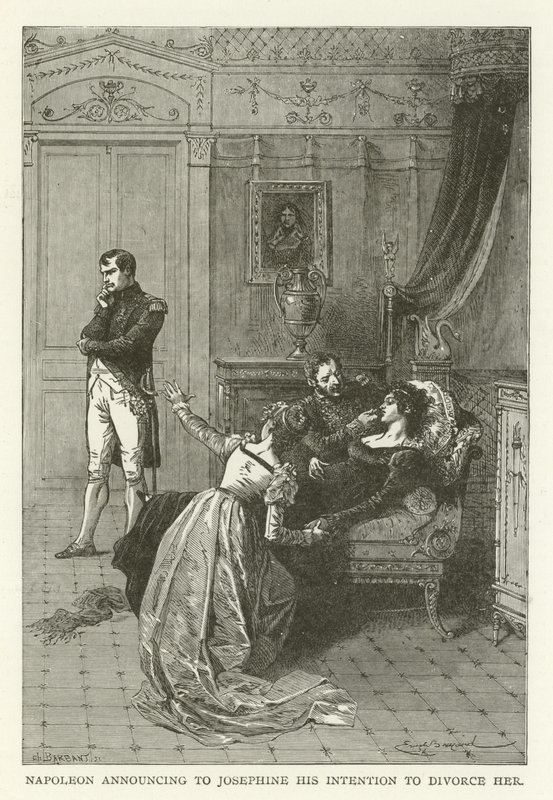 Napoleone annuncia a Giuseppina la sua intenzione di divorziare da American School