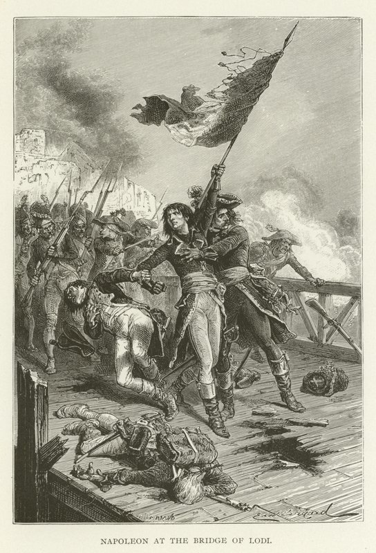 Napoleone al ponte di Lodi da American School